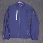 Rlx Ralph Lauren Full Zip Golf Jacket Xl Blue Monterey Peninsula Country Club