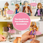 Dollhouse People  Bendable Dollhouse Family Set     9 Poseable Figures Including G