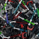 Best Price  Lego Minifigure Accessories Lot Of 40 Random Tools Bulk Weapons