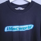 Rare Vintage Apple Macintosh Imacworld Website Tech Shirt Black Large
