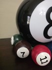 Vintage 8 Ball Billiards Pool Lamp Light Man Cave Retro