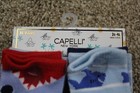 Capelli New York Socks 10-pack Toddler Boys Size 2t 3t 4t Blue Shark Striped Nwt