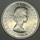 1964 Canada Dollar 80  Silver Coin 