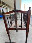 Antique Wooden Cradle Crib Belgian 1800s