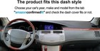 Dash Cover Mat Fit For Toyota Avalon 2005-2010  black  Standard  05-10 Black