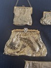 5 Whiting   Davis Gold Mesh Clutch  Evening Bag  Coin Purse  Vintage 50 s   60 s