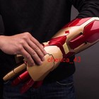 Iron Man Mk42 Gauntlet Armor Blaster Arm 1 1 Wearable Led Palm Gloves Cos Props