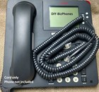Gray  black  25ft Avaya Ip Phone Long Handset Cord 9600 Series Voip Bulk Pack