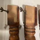 4 Vintage Farmhouse Coffee Table Wood Legs 14 5    Some Wear-see Pics Salvage