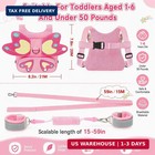 3 In 1 Toddler Harness Leash  Breathable Kids Safety Harness With Anti Lost Wris