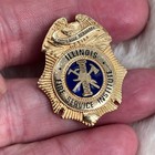 Illinois Fire Service Institute Academy Training Badge Lapel Pin