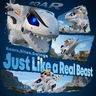 8809 Robot Dinosaur Toys For Kids - Birthday Gift For Boys Age 3-8 - White