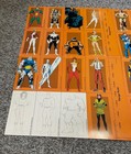 Tsr Marvel Super Heroes Advanced 48 Uncut Character Cards