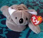 Ty Beanie Baby  mel  Koala Plush 6  Gray