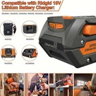 Pack 8 0ah For Ridgid 18v Battery R840087 R840083 R840085 R840084 Rigid Tool