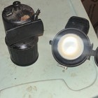 Justrite Registered Vintage Mining Carbide Lamp with Belt Generator 