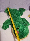Large 26  Dan Dee Frog Laying Down Plush Red Kiss On Cheek Collectors Choice