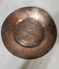 Antique Hammered Metal Armenian Plate 11 5 