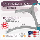 Resmed Airfit   Airtouch F20 Headgear Original  small  Medium  Large 