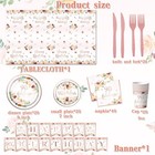 90th Birthday Party Supplies - Rose Gold Party Decorations 90th Birthday Tabl 