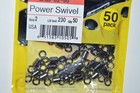 Spro Power Swivel  Size 2  230lb Test 50 Per Pack Spsb-02-50