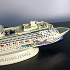 Rare Norwegian Jewel Cruise Line Ship Scale Desk Model Ncl Resin 9 75  Read 
