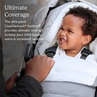 Uppababy Cozyganoosh Footmuff Winter Stroller Cover Green Melange