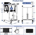 Bewatec Hydraulic Patient Lift Portable Folding Transfer Chair  Ewc40203