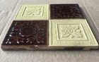 Unknown European - Antique Art Nouveau Majolica Tile C1900