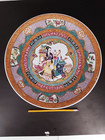 Rare Antique Chinese Export Porcelain Platter  famille Rose   14 