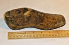 Antique Primitive Cobblers Wooden Shoe 7 1 2  Mold