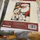 New Herrschners Santa   Friends 27x40  Latch Hook Rug Kit 551924
