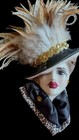 Vtg    unique Creations    Art Deco Style Lady Face Mask Wall Art Decor