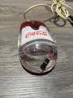 Rare Vintage Coca-cola Aqua Bottle Globe Bottom Usb Computer Mouse Promo