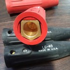 3 Pc Lenco Lc-40 Welding Cable Quick Conn  350a Female End Only 2 Black  1 Red