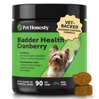 Cranberry Supplement For Dogs - Vet Recommended  90 Chewable Bacon Treats