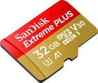 Sandisk - Extreme Plus 32gb Microsdhc Uhs-i Memory Card