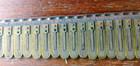 Lot Of 61 Antique Pump Organ Brass Reeds