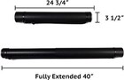 2-pack Extendable Poster Tubes Expand From 24 5    To 40    With Shoulder Strap