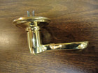 Schlage F51 Flair Inside Lever Brass