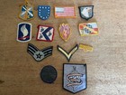 Us Military Patch Junk Drawer Lot Of 13 Vintage Modern Vietnam Army Patriotic