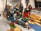 Britains johillco French Foreign Legion Toy Soldiers Lot 7 As-is
