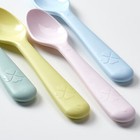 Ikea 704 556 95 Kalas 6  4-pack Spoon Set  Multi-color  brand New 