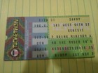Genesis Concert Savoy Sat Nov 2  No Year Ticketron Vg Cond