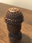 Antique Folk Art Sewing Needle Holder