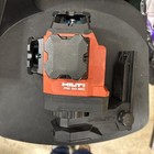 Tested Hilti Pm 30-mg Multi Line Laser Level W  Battery  Charger   Mount