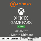 Xbox Game Pass Ultimate 1 Month Live Gold Membership Xgpu - Usa Only