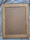 Persian Arabic Islamic Brass Calligraphy Framed In Khatam Mosaic  Frame