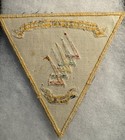 1950   s Usn Carrier Air Group Five Cvg-5 Patch   Japanese Made
