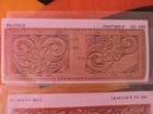 Lot Of  3  Craftaid Leather Patterns Billfold 4200- Billfold 2016- Belt 4298 Nos